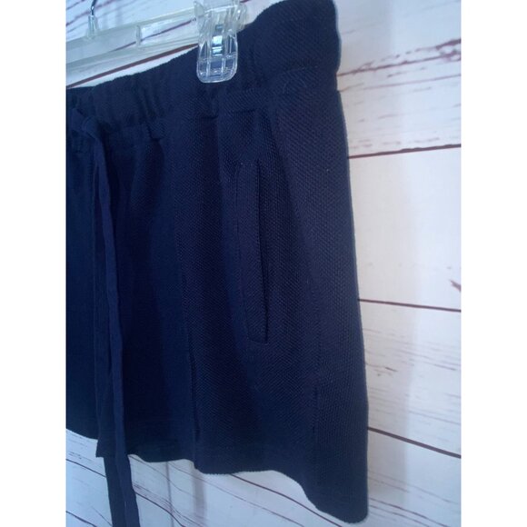 White Birch Navy Blue Size Large Drawstring Style P40075 Women's Shorts‎ - Picture 3 of 7